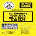 42. susreti folklora