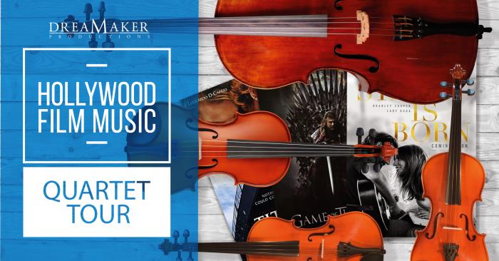 Koncert Hollywood film music quartet-a